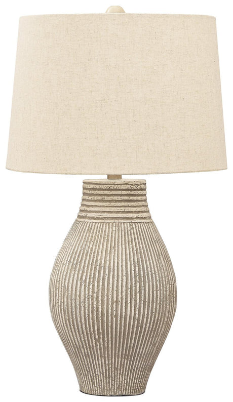 Layal Black Table Lamp - Ella Furniture