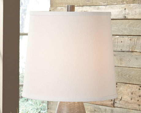 Shavontae Gray Table Lamp (Set Of 2) - Ella Furniture