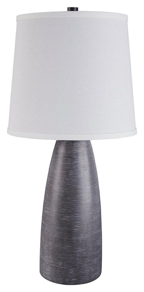Shavontae Gray Table Lamp (Set Of 2) - Ella Furniture