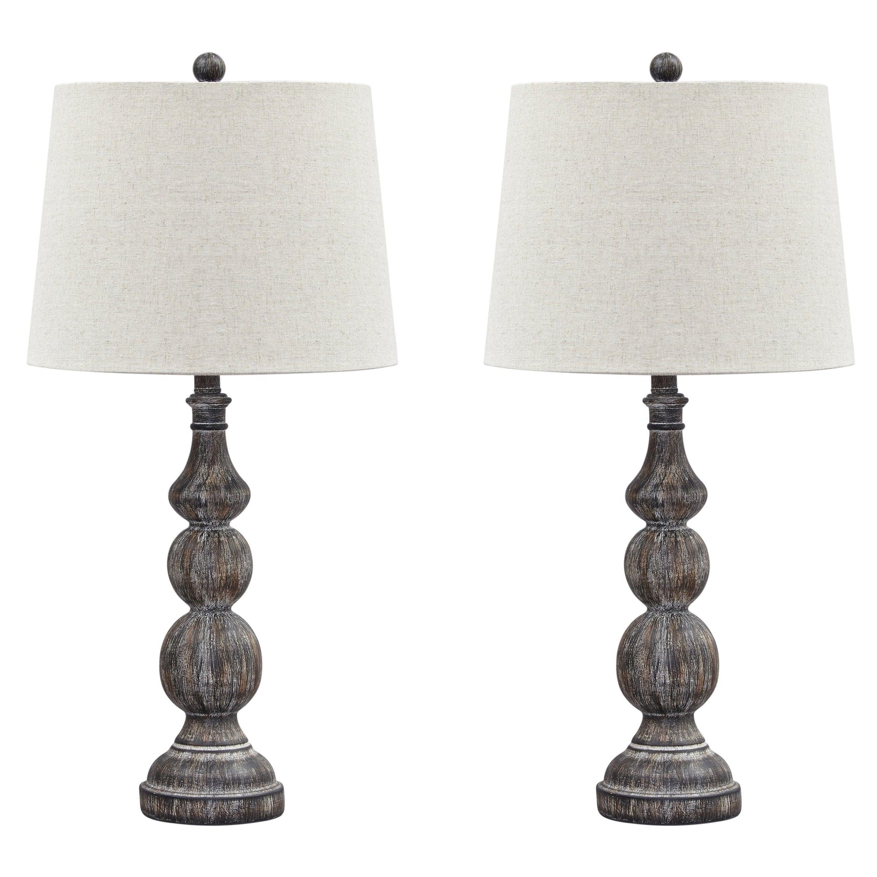 Mair Antique Black Table Lamp (Set Of 2) - Ella Furniture