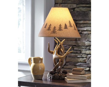 Derek Brown Table Lamp (Set Of 2) - Ella Furniture