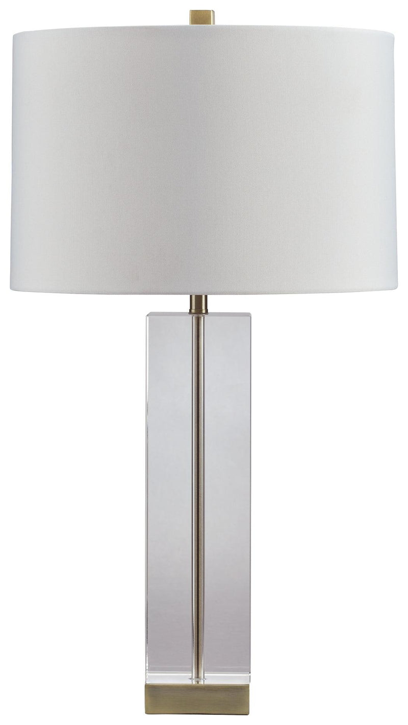 Teelsen Clear/gold Finish Table Lamp