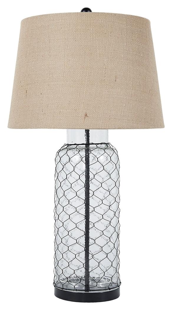 Sharmayne Transparent Table Lamp - Ella Furniture