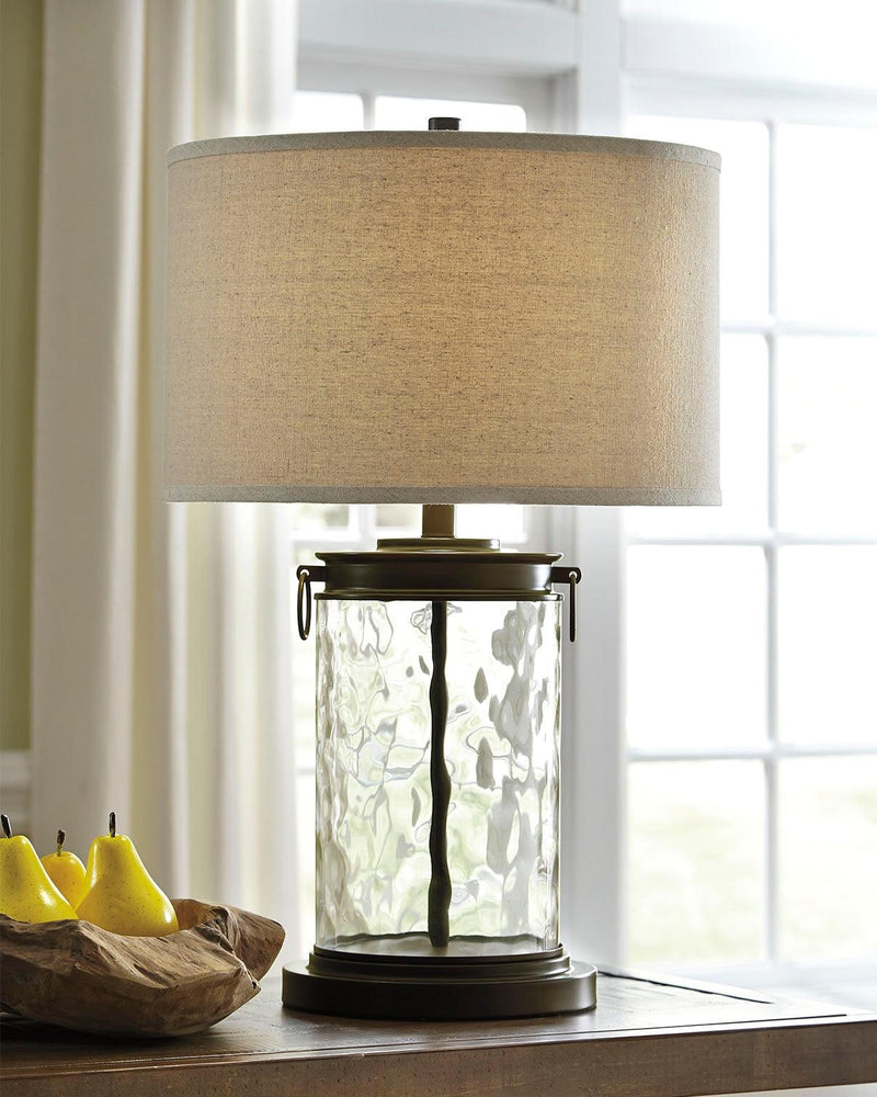 Tailynn Clear/bronze Finish Table Lamp
