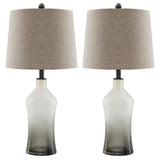 Nollie Gray Table Lamp (Set Of 2) - Ella Furniture