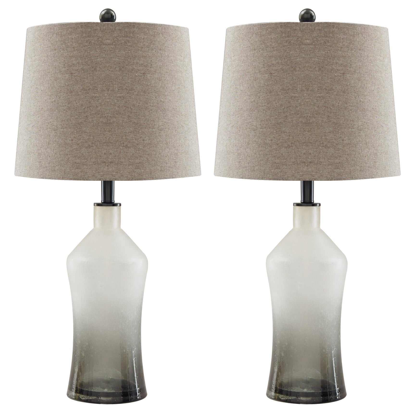 Nollie Gray Table Lamp (Set Of 2) - Ella Furniture