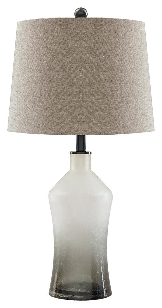 Nollie Gray Table Lamp (Set Of 2) - Ella Furniture