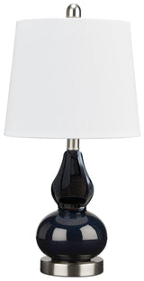 Makana Navy Table Lamp - Ella Furniture