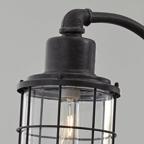 Jae Antique Black Desk Lamp - Ella Furniture