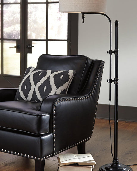 Anemoon Black Floor Lamp - Ella Furniture