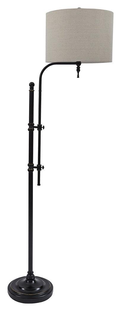 Anemoon Black Floor Lamp - Ella Furniture