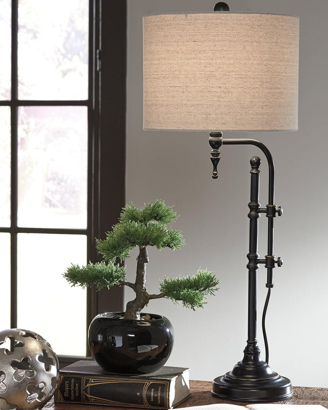 Anemoon Black Table Lamp - Ella Furniture