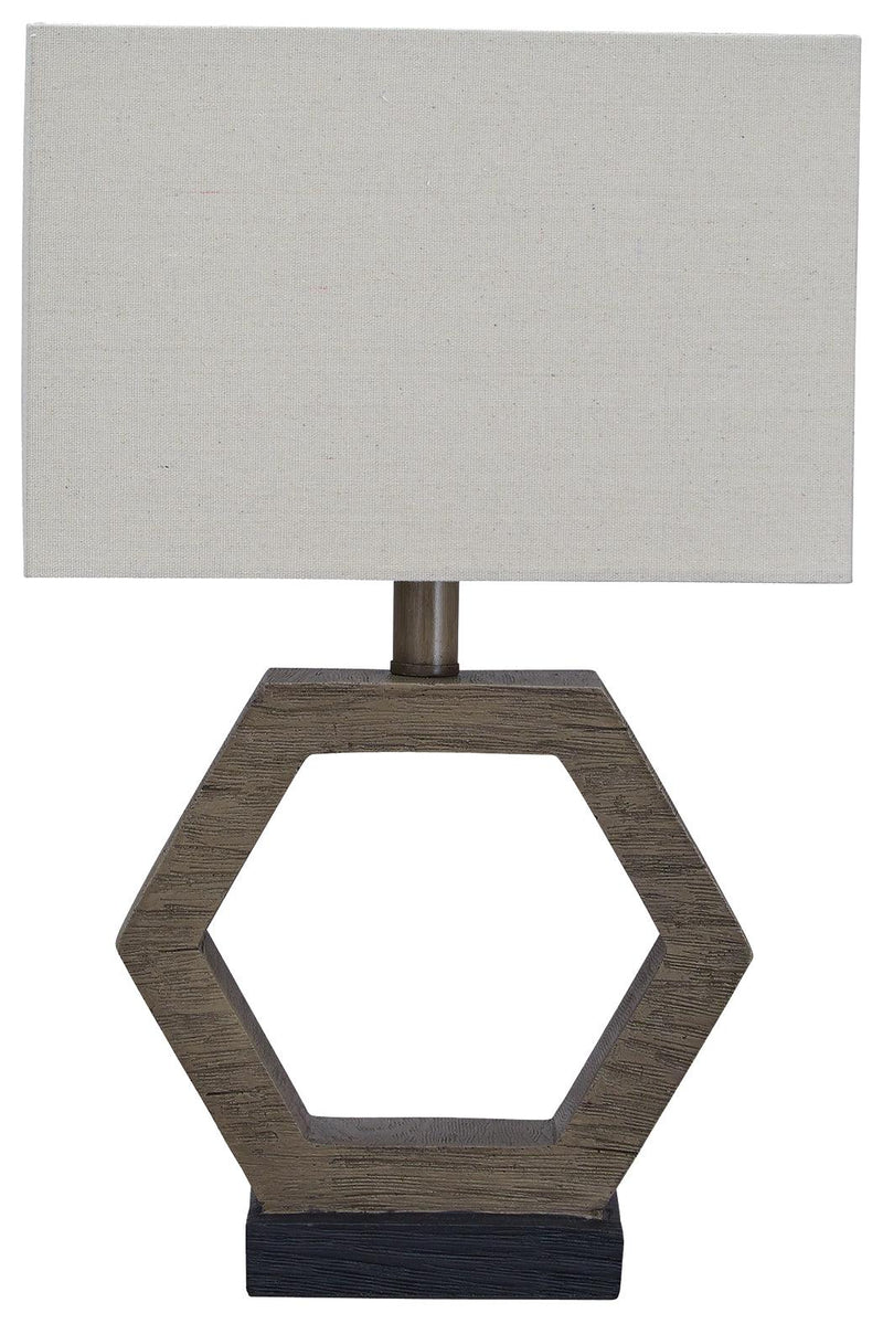 Marilu Gray/brown Table Lamp - Ella Furniture