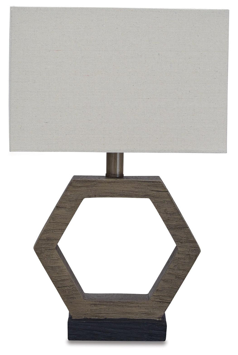 Marilu Gray/brown Table Lamp - Ella Furniture