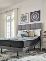 Comfort Plus Gray Twin Mattress - Ella Furniture