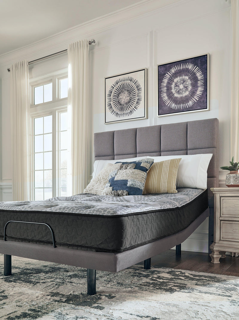 Comfort Plus Gray King Mattress - Ella Furniture