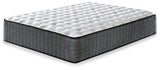 Ultra Luxury Firm Tight Top With Memory Foam White Queen Mattress - Ella Furniture