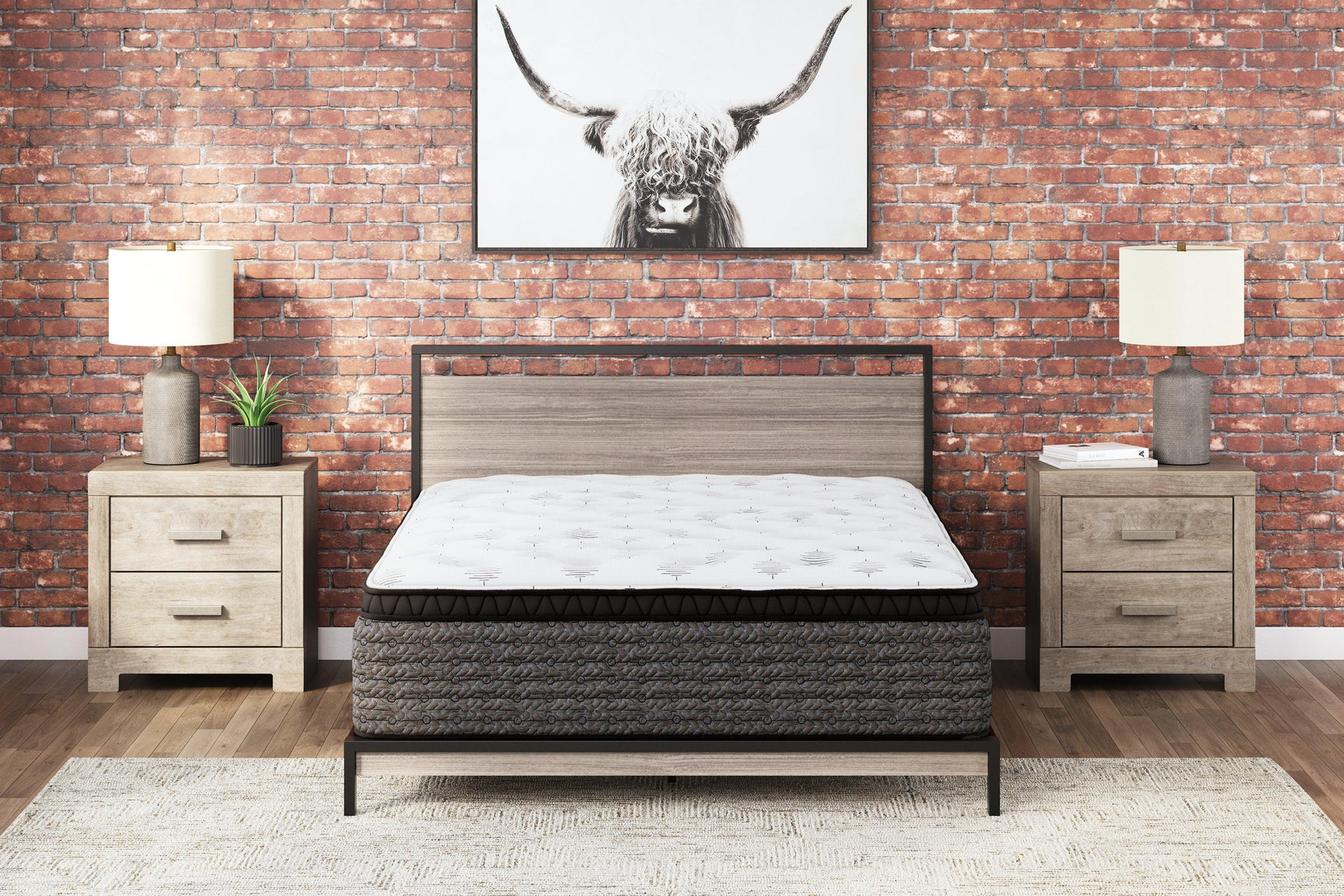 Ultra Luxury Et With Memory Foam White King Mattress - Ella Furniture