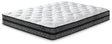 10 Inch Pocketed Hybrid White Queen Mattress - Ella Furniture