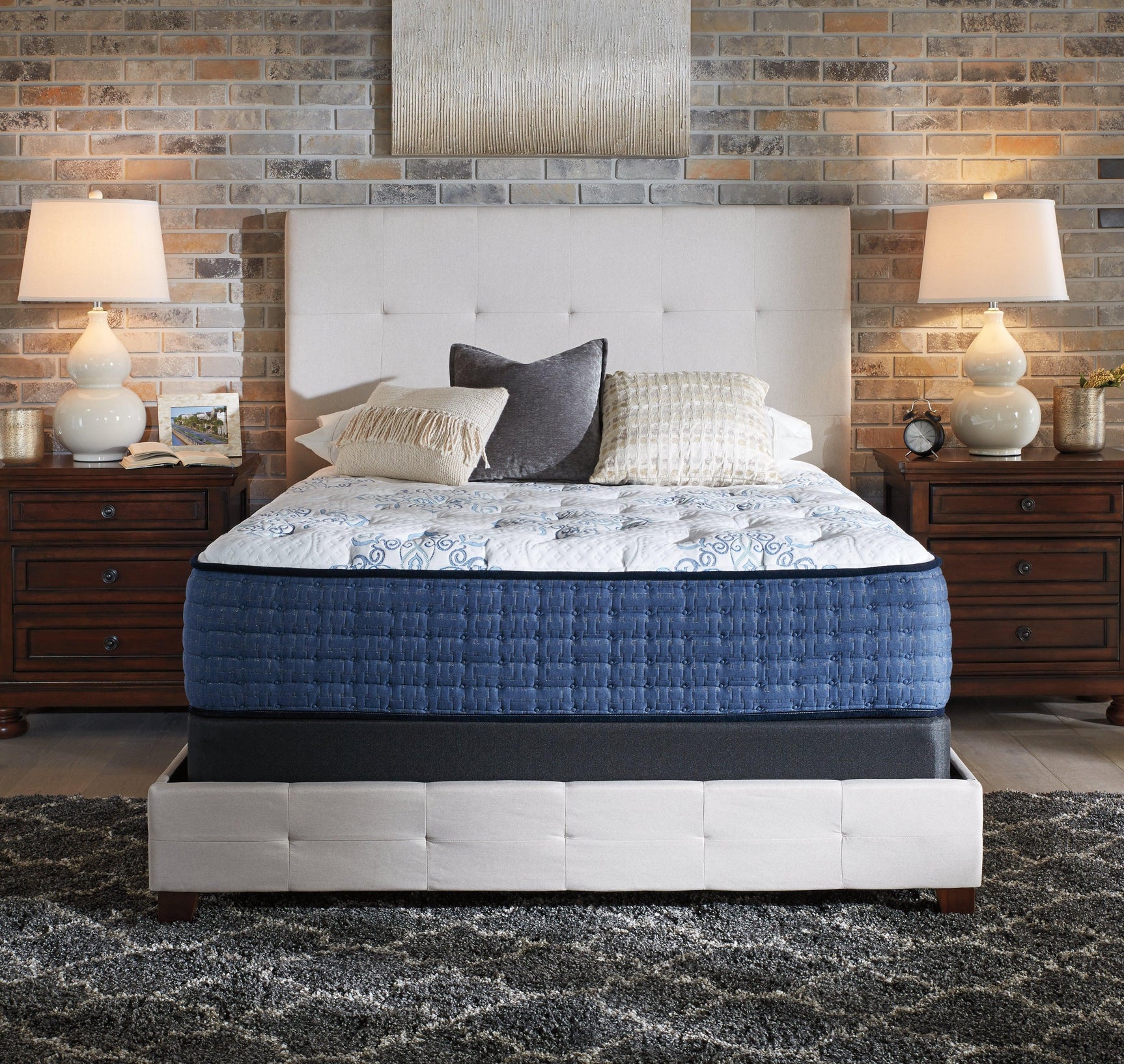 Mt Dana Firm White Full Mattress - Ella Furniture