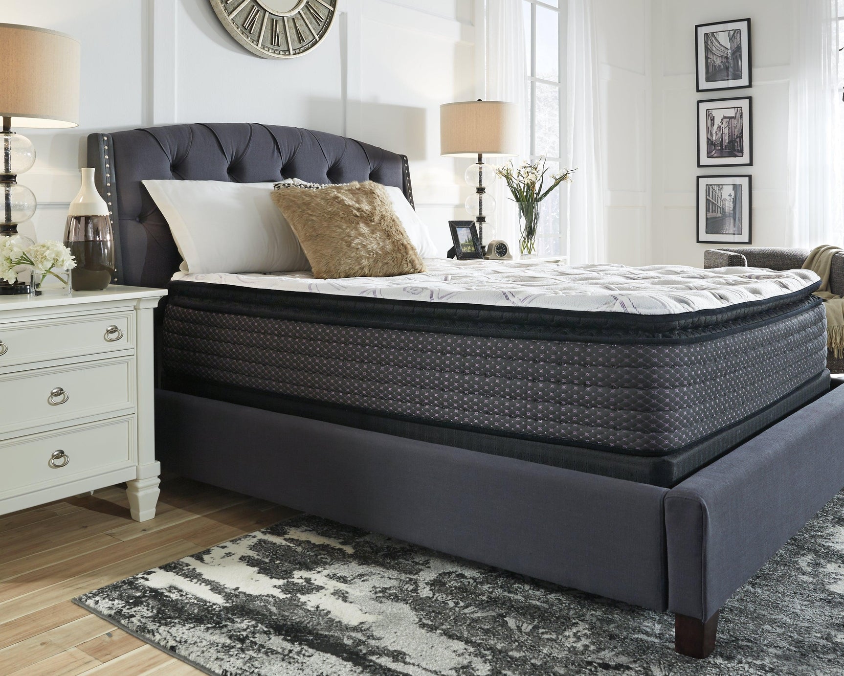 Limited Edition Pillowtop White Queen Mattress - Ella Furniture