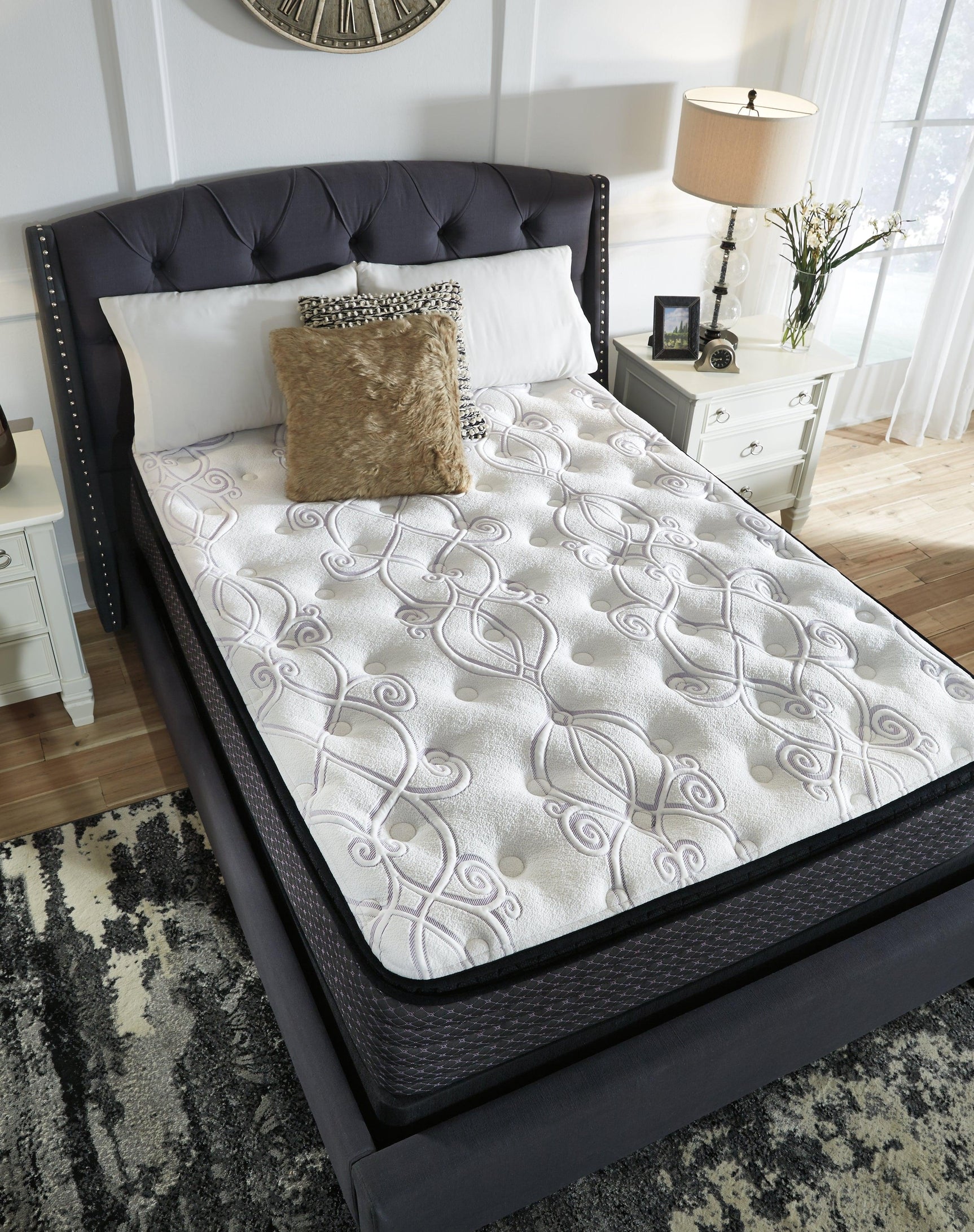 Limited Edition Pillowtop White Twin Mattress - Ella Furniture