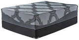 14 Inch Ashley Hybrid Gray Queen Mattress - Ella Furniture