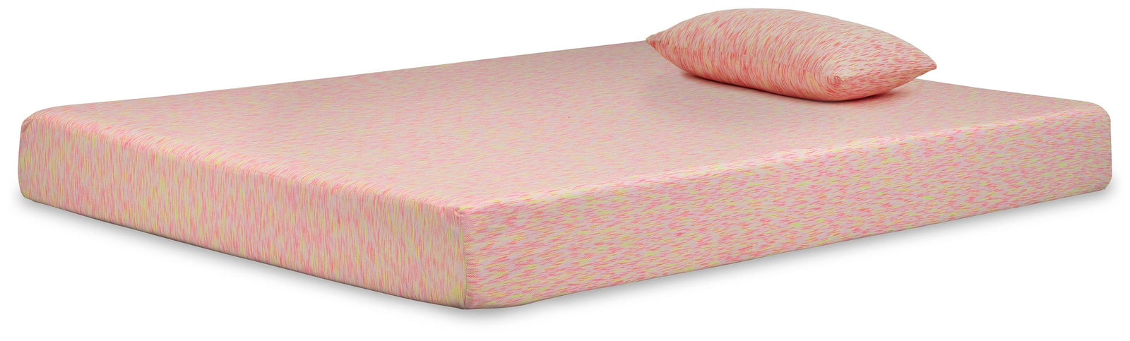 Ikidz Pink Pink Full Mattress And Pillow - Ella Furniture