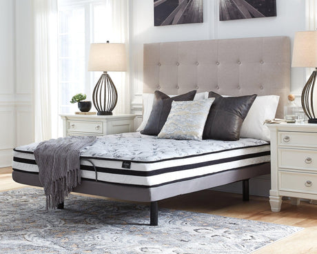 Close-up of quilted foam layer on 8-Inch Chime Innerspring Mattress