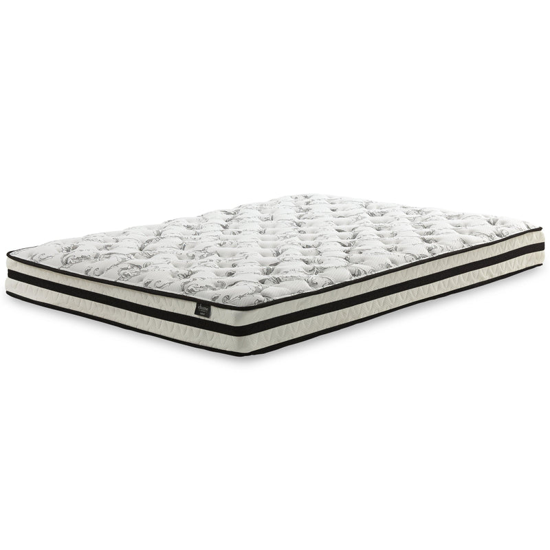 8 Inch Chime Innerspring White Queen Mattress In A Box