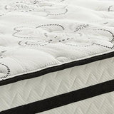 Chime 10 Inch Hybrid White Queen Mattress In A Box - Ella Furniture