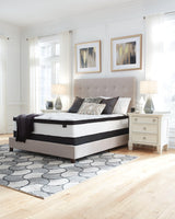 Chime 12 Inch Hybrid White Queen Mattress In A Box - Ella Furniture