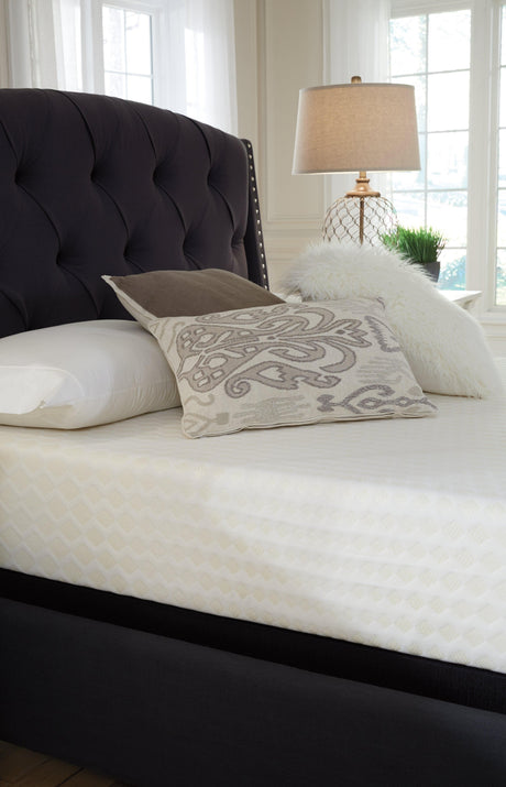 10 Inch Chime Memory Foam White Twin Mattress In A Box - Ella Furniture