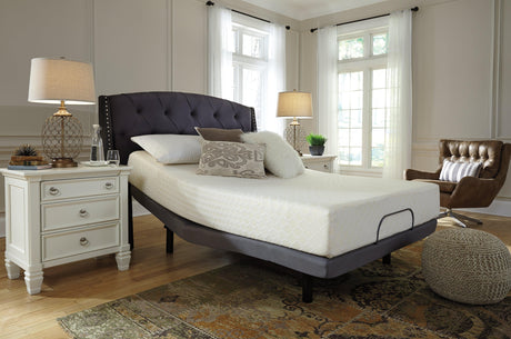 10 Inch Chime Memory Foam White Twin Mattress In A Box - Ella Furniture