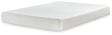 Chime 8 Inch Memory Foam White Twin Mattress In A Box - Ella Furniture