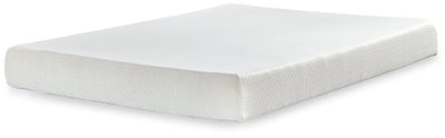 Chime 8 Inch Memory Foam White Queen Mattress In A Box