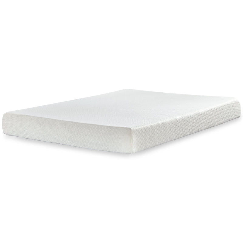 Chime 8 Inch Memory Foam White Full Mattress In A Box - Ella Furniture