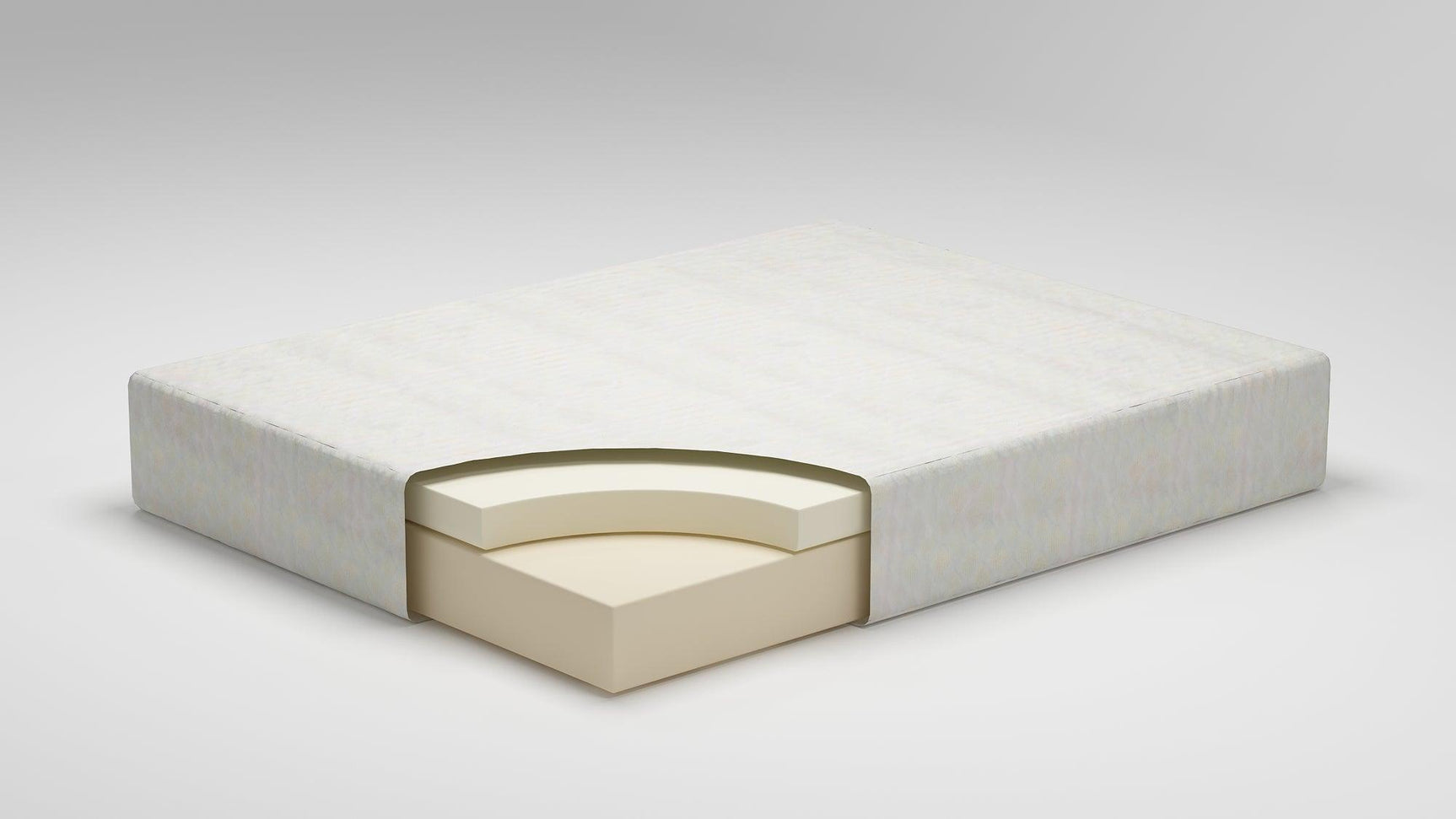 Chime 12 Inch Memory Foam White Twin Mattress In A Box - Ella Furniture