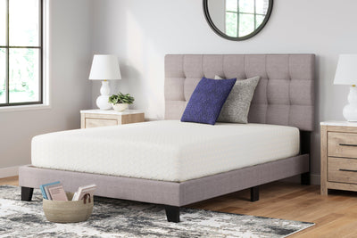 Chime 12 Inch Memory Foam White Queen Mattress In A Box