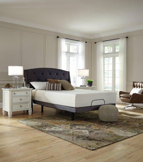 Chime 12 Inch Memory Foam White Queen Mattress in a box
