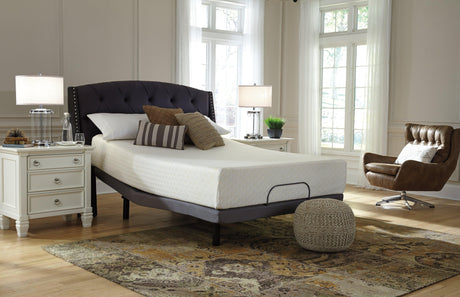 Profile view of Chime 12-Inch King Memory Foam Mattress
