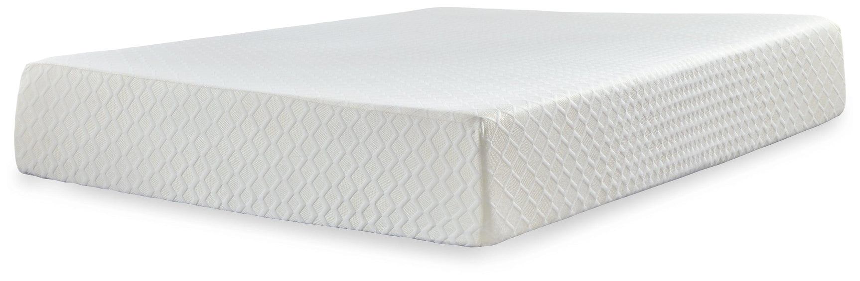 Chime 12 Inch Memory Foam White Queen Mattress In A Box - Ella Furniture