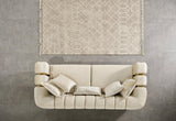 Ella Ivory Velvet Sofa & Loveseat - Ella Furniture