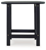 Sundown Treasure Black End Table - Ella Furniture