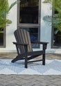 Sundown Treasure Black Adirondack Chair - Ella Furniture