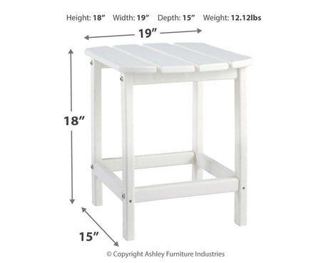 Sundown Treasure Turquoise End Table - Ella Furniture