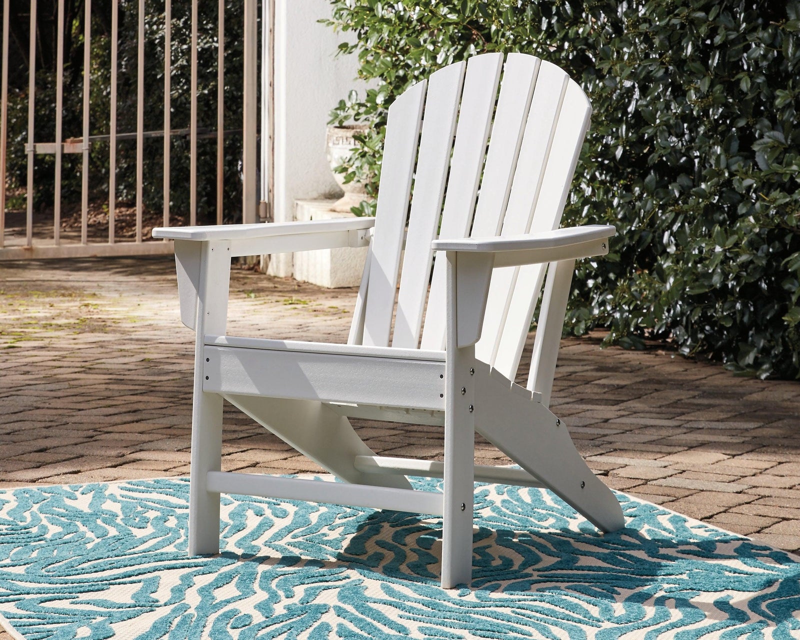 Sundown Treasure White Adirondack Chair - Ella Furniture
