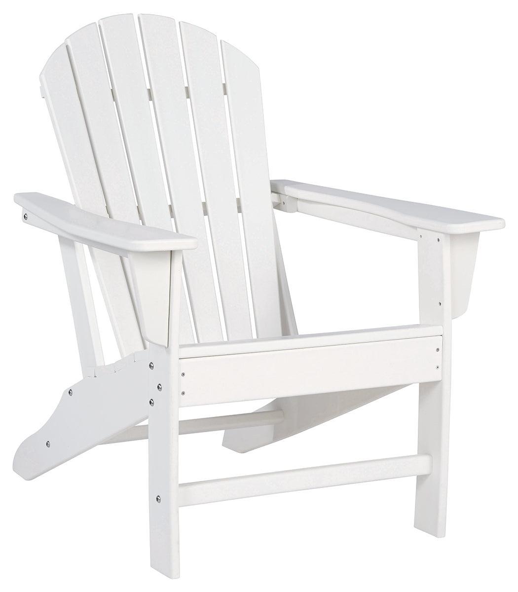 Sundown Treasure White Adirondack Chair - Ella Furniture