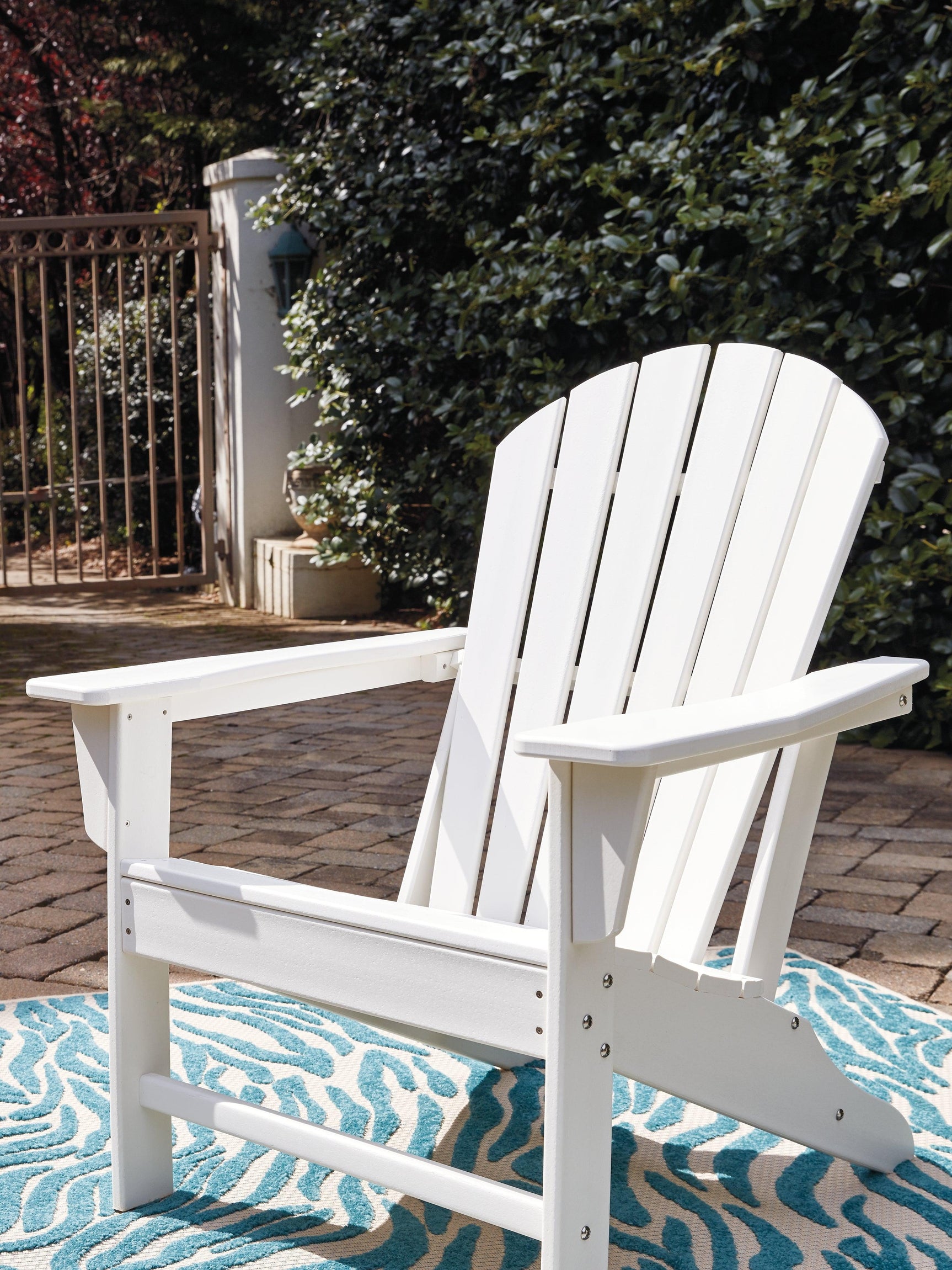 Sundown Treasure White Adirondack Chair - Ella Furniture