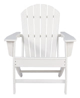 Sundown Treasure White Adirondack Chair - Ella Furniture